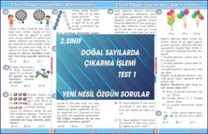 Doğal Sayılarda Çıkarma Problemleri