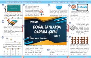 2.Sınıf Doğal Sayılarda Çarpma İşlemi